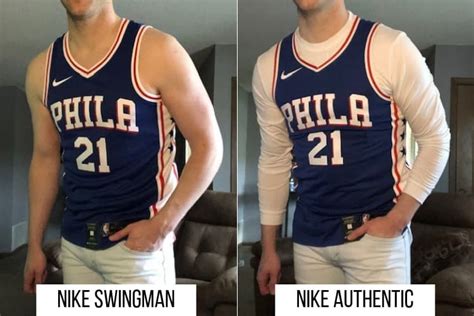 nike swingman jersey vs replica|authentic nba jersey vs replica.